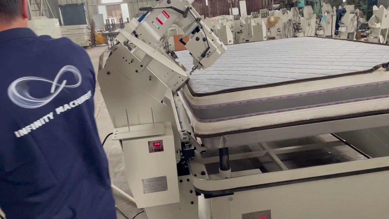 IF-T2 Semi-auto High Speed Mattress Tape Edge Machine- Infinity Machinery