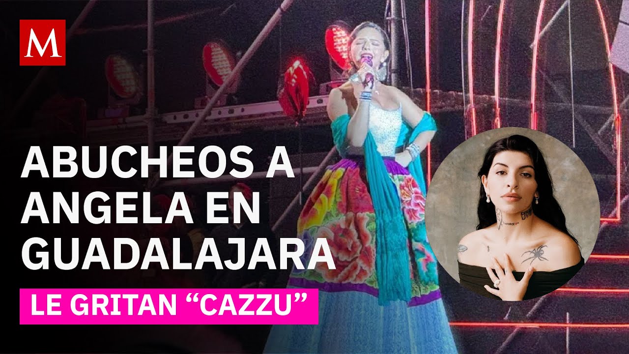 Ángela Aguilar es abucheada en Guadalajara; gritan “Cazzu” durante el concierto patrio