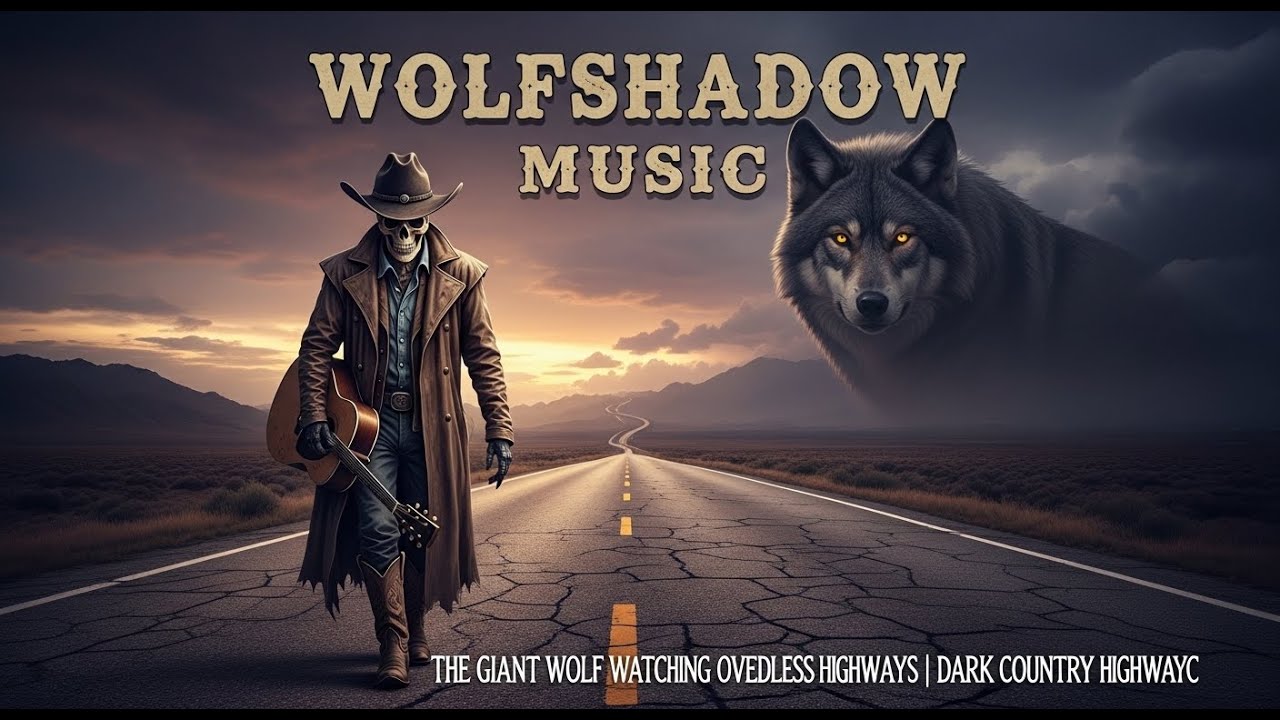 Wolfshadow Music – The Giant Wolf Watching Over Endless Highways | Dark Country Music