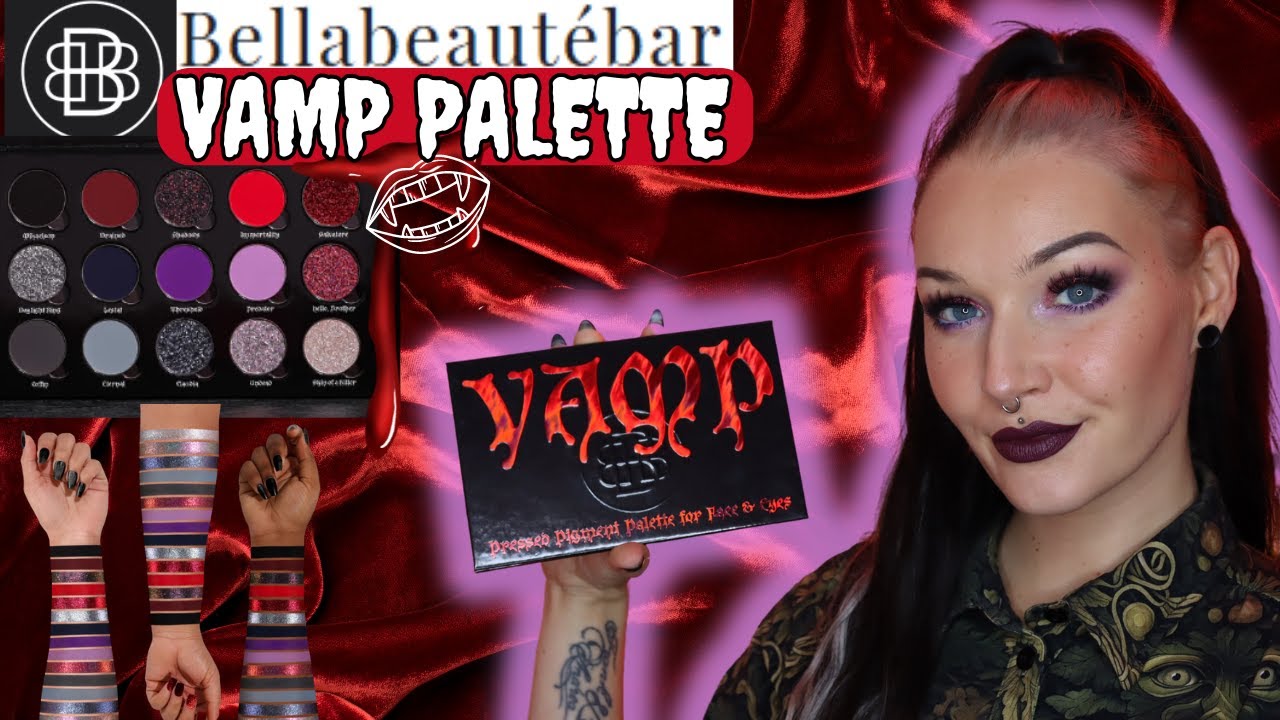 Bellabeautébar 🧛 VAMP Palette I Indiebrands I deutsche Review I Monolith Rabttcode