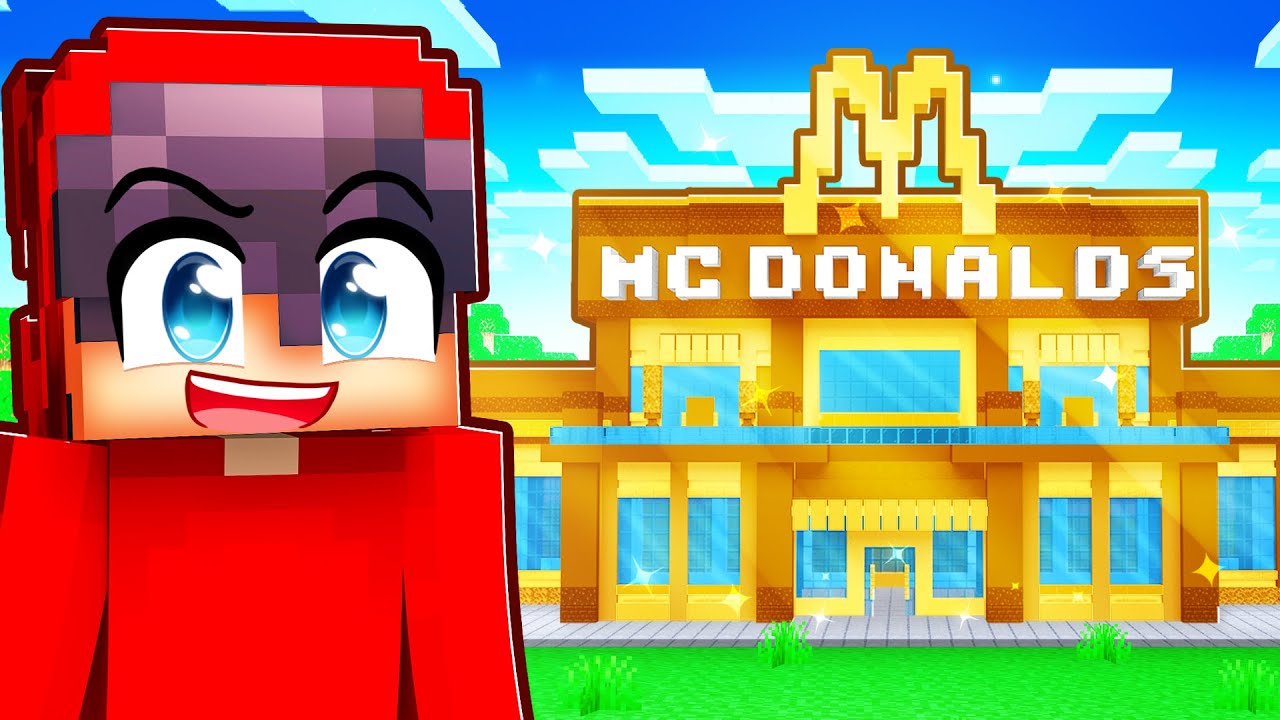 $1 vs $1,000,000 MCDONALDS in Minecraft!