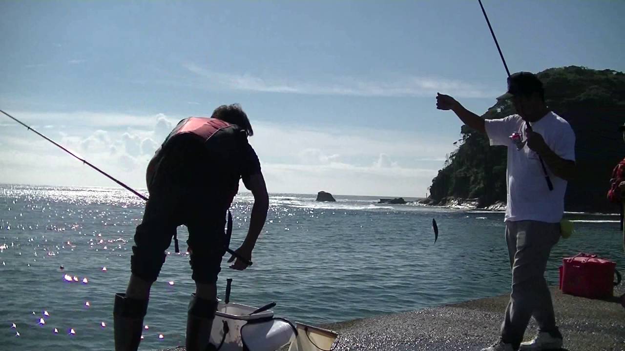 フカセ釣り　IN　行川港　外房　勝浦