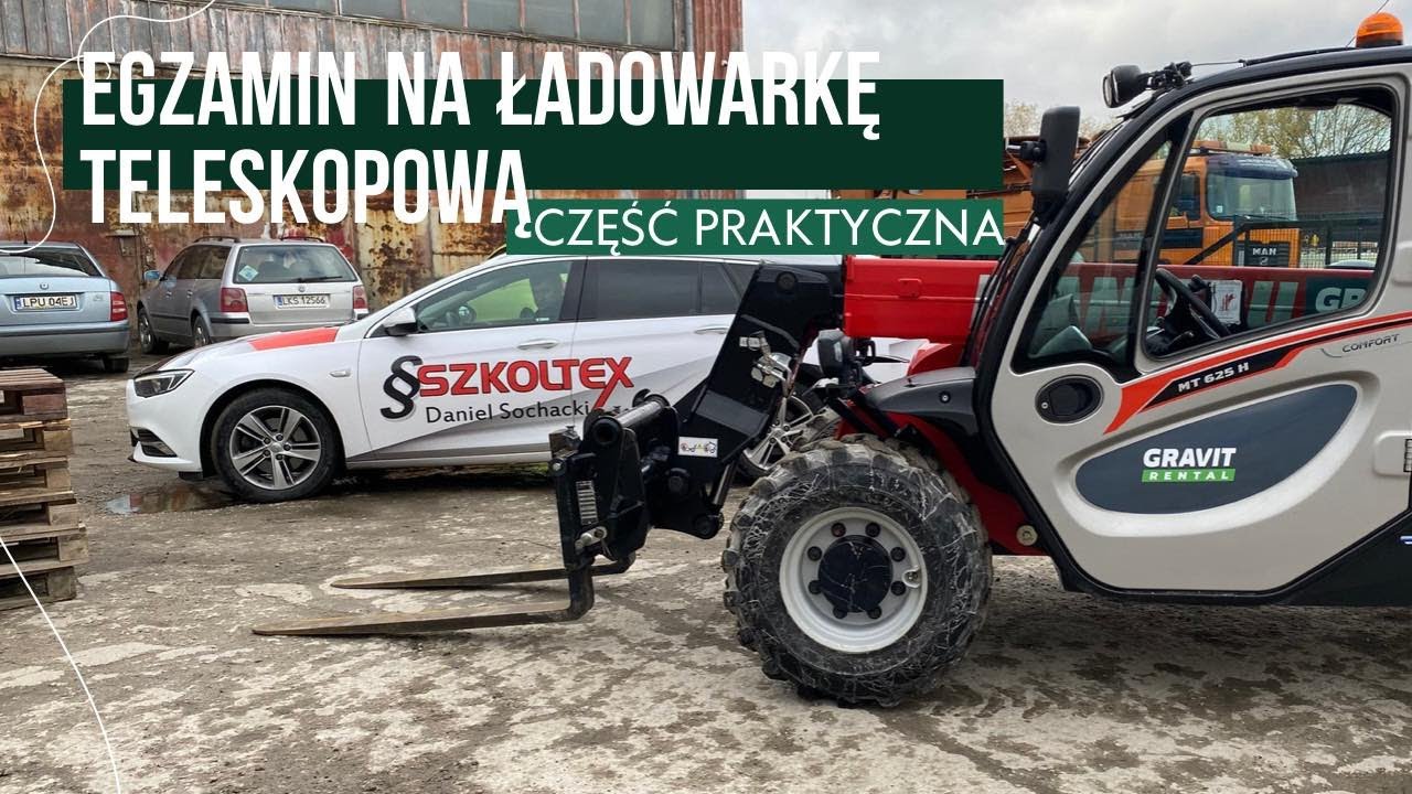 ❗❗WAŻNE❗❗ Jak zdać Egzamin UDT- część praktyczna  - ŁADOWARKA TELESKOPOWA  MT625 H
