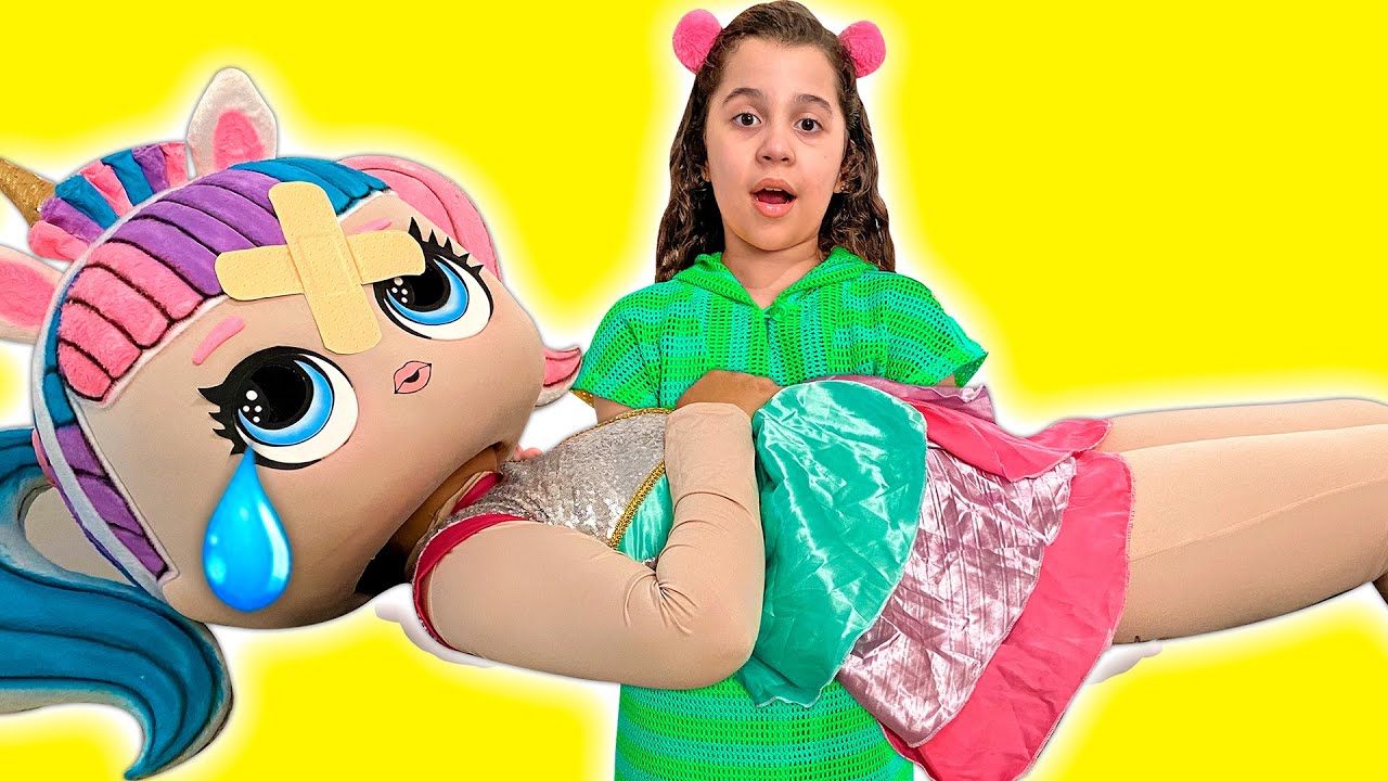 SARAH e a HISTÓRIA de BOO BOO história ENGRAÇADA para CRIANÇAS