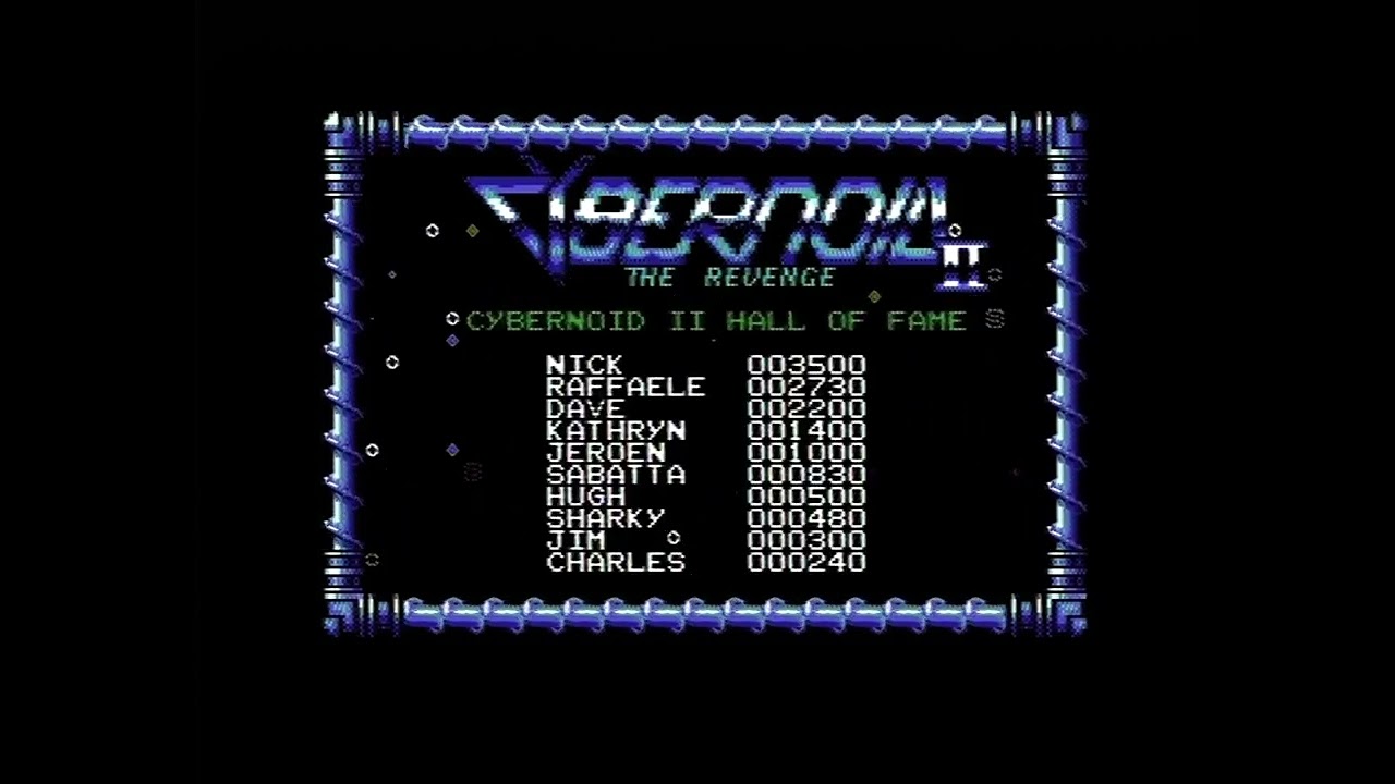 Jeroen Tel - Cybernoid 2 - C64 - (SID 8580)