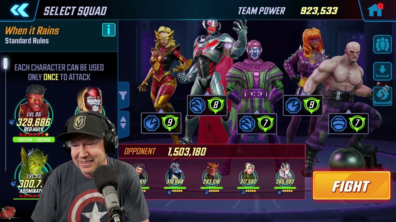 INSANE BIG BOY APOC - CRAZY - MARVEL Strike Force - MSF