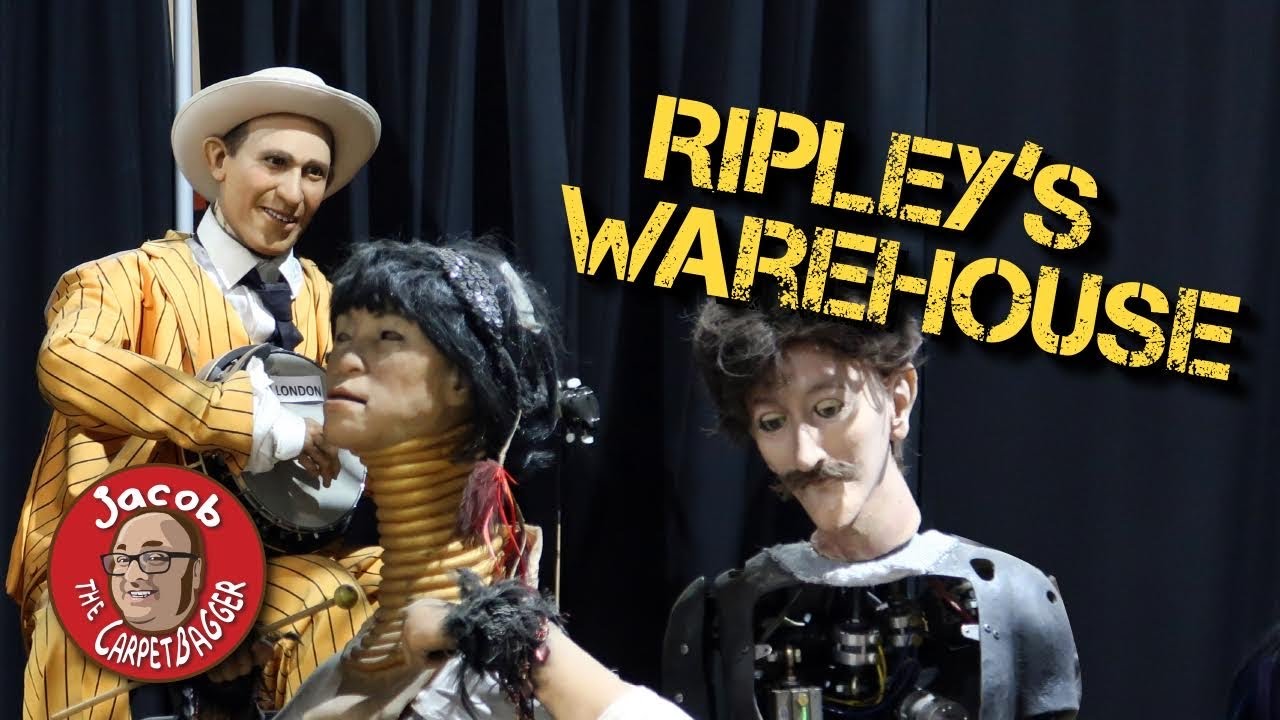 Ripley's Warehouse - Behind the Scenes Tour - A Look Through The Ripley's Vaults