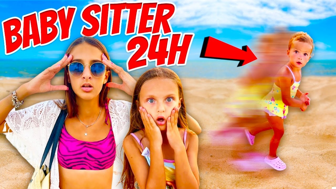 BABY-SITTER della CUGINETTA per 24 ORE 😰 È SCAPPATA!