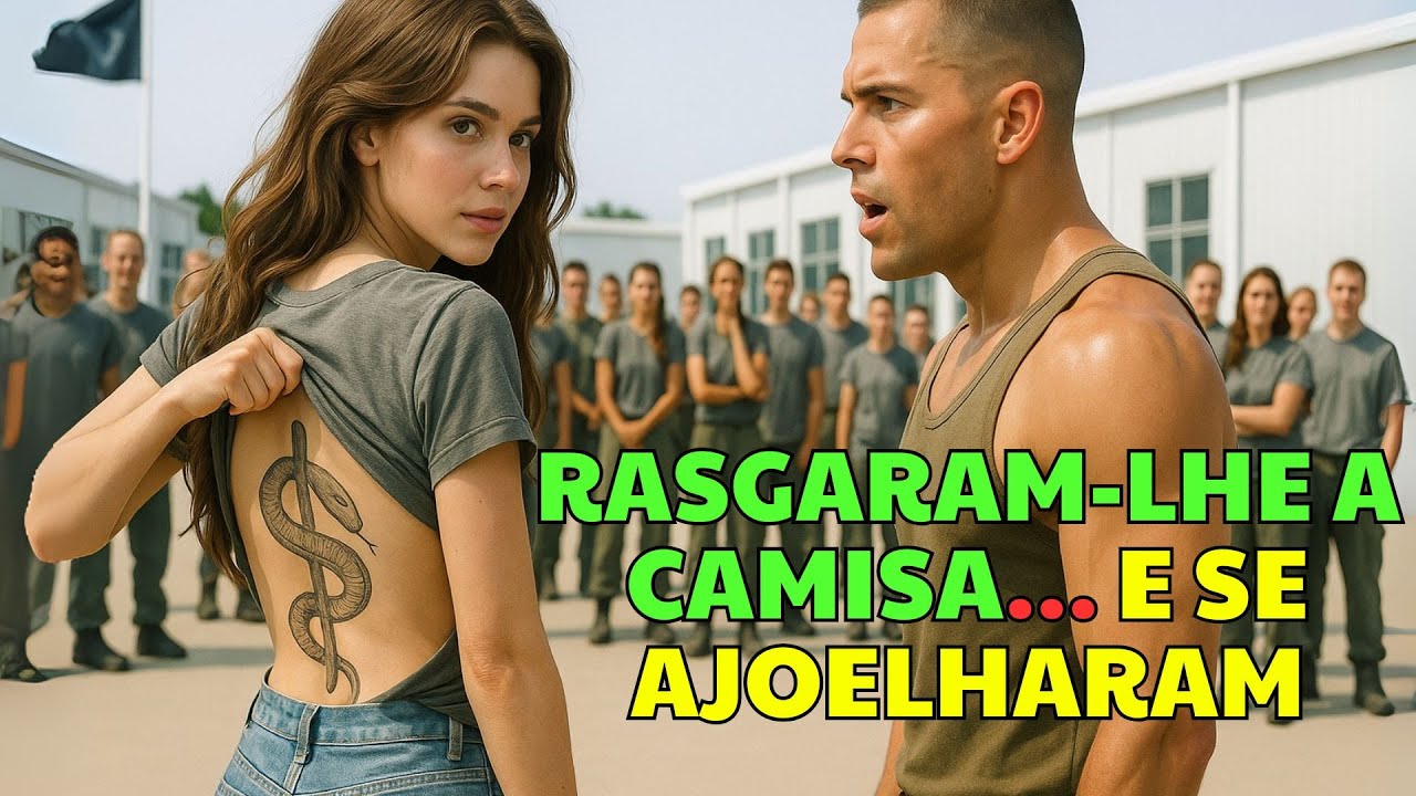 Mulher humilde foi humilhada no exército — até que tatuagem nas costas mudou tudo.