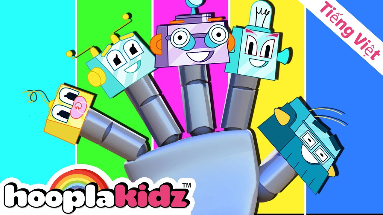 Finger Family 🎶 | Gia đình ngón tay | Bài hát thiếu nhi | HooplaKidz Tiếng Việt
