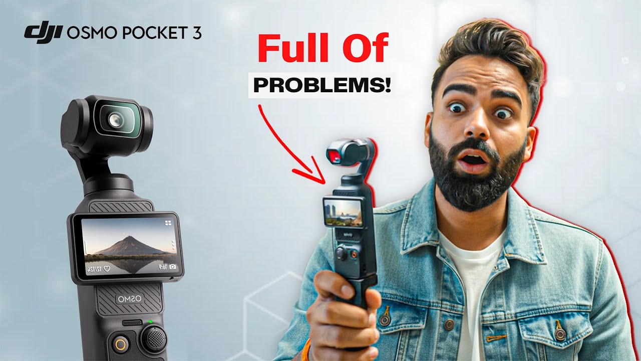 DJI Pocket 3 has Many Problems