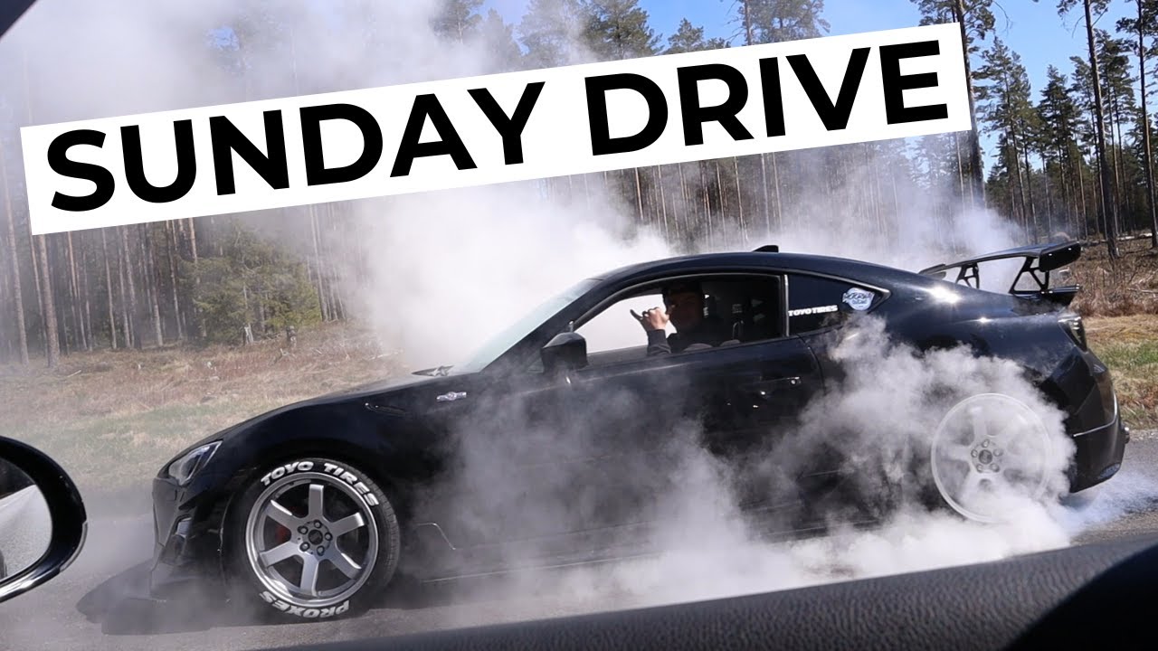 Sunday Drive med Preffs #1 - Burnout, f&ouml;rsenad, motorv&auml;gsbus