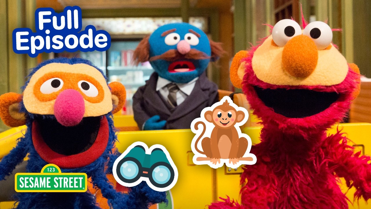 Elmo Searches for Treasure! | THREE Sesame Street Full Episodes