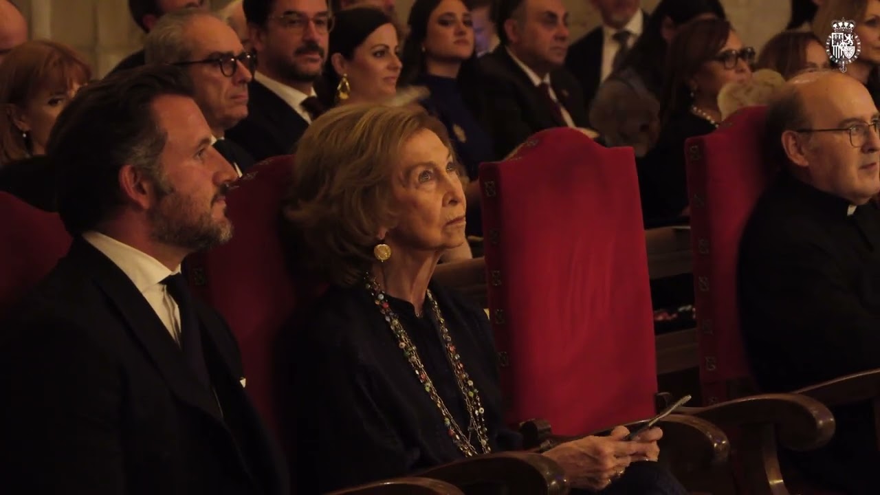 Doña Sofía asiste al concierto de la Capella y Escolanía del Misterio de Elche “Misteri d’Elx”
