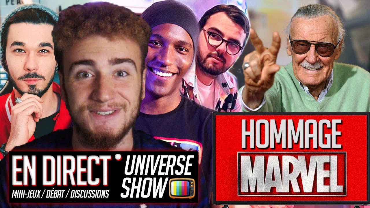 Rendons hommage à MARVEL ! avec Terry LTAM, Frame et AdriGeek ! (Universe Show mais en live !)