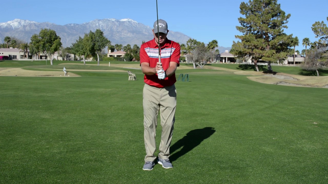 David Curtis, PGA With Proper Wrist Hinge