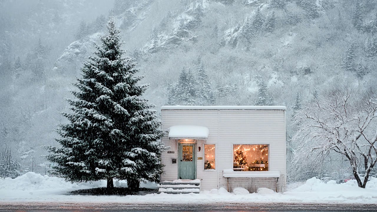 [playlist] Маленькое кафе среди снегов, когда хочется тишины | Чтение·Фокус·Отдых