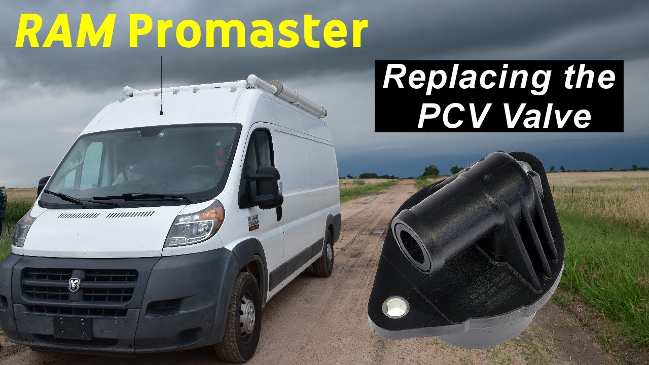 RAM Promaster replacing the PCV Valve Step by Step  Pentastar V6