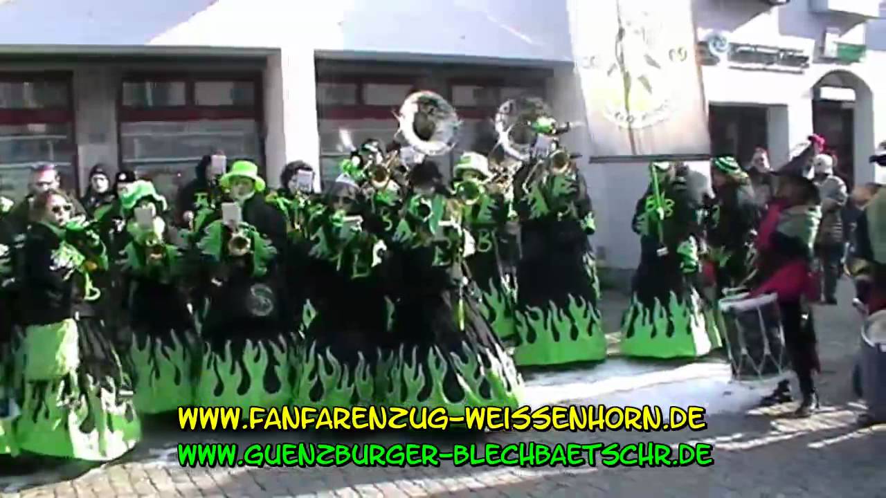Günzburger Blechbätsch´r feat. Fanfarenzug Weißenhorn - Standkonzert in Günzburg 2012