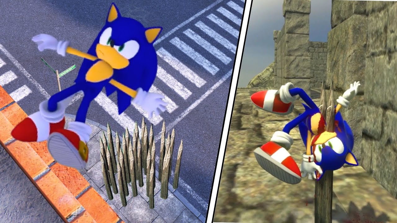 Sonic NPC Ragdoll Physics Compilation #104 | Overgrowth