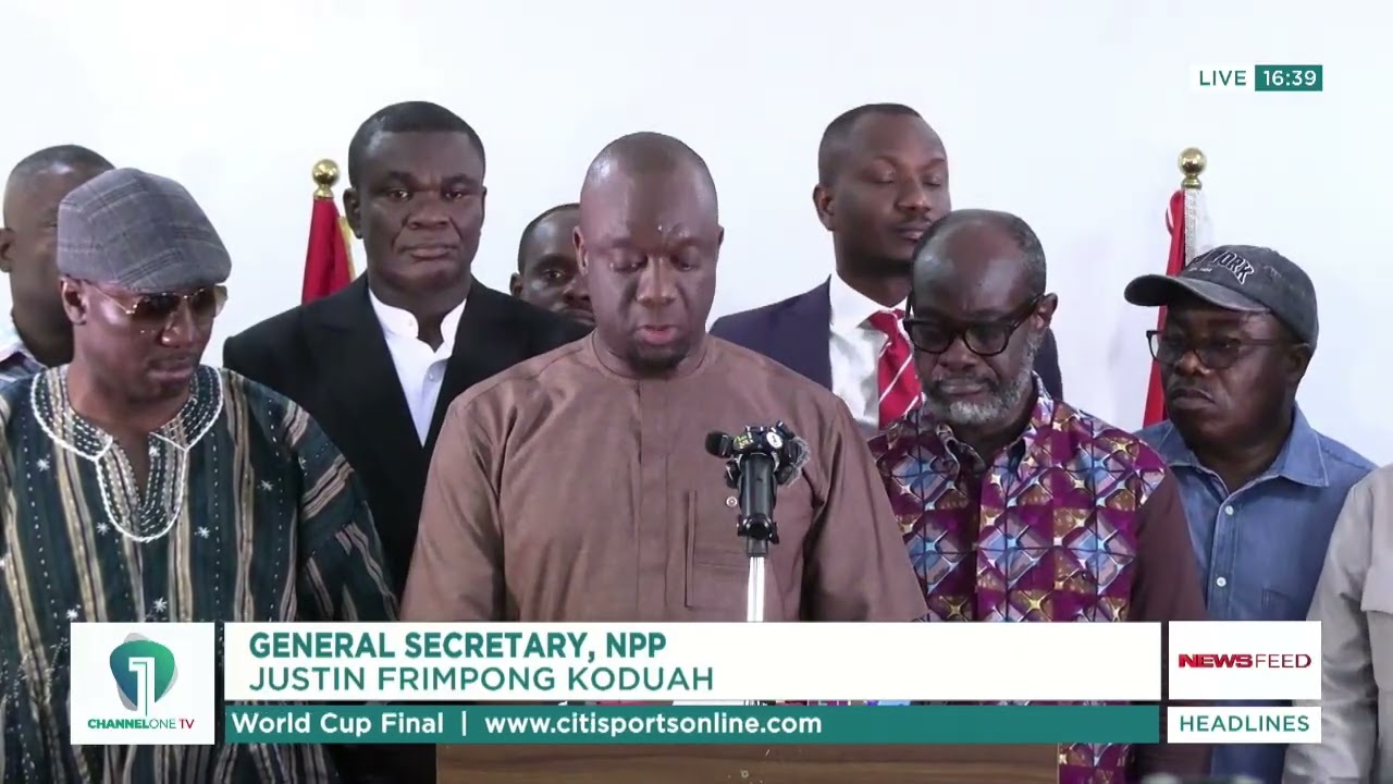 NPP Reacts to Wontumi&rsquo;s 20-Year Prison Term in Samreboi Illegal Mining Case | Channel One News