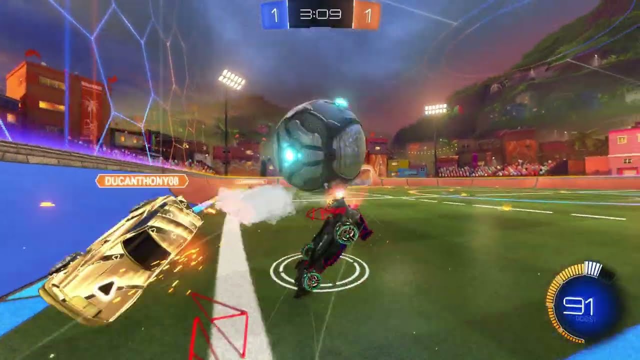 Rocket League: 2v2 in Dia 2
