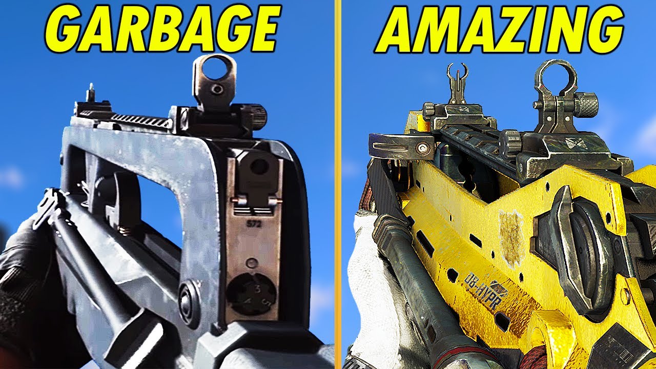 Рейтинг всех FAMAS в истории COD (от худшего к лучшему)