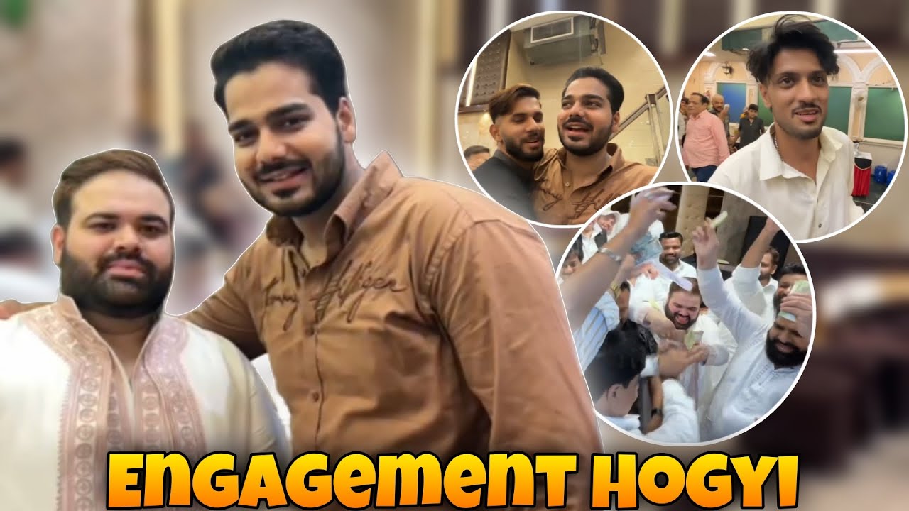 Saif bhai ki Engagement Ceremony 😍| Luxurious Engagement 😱| Hamza Khan Vlogs