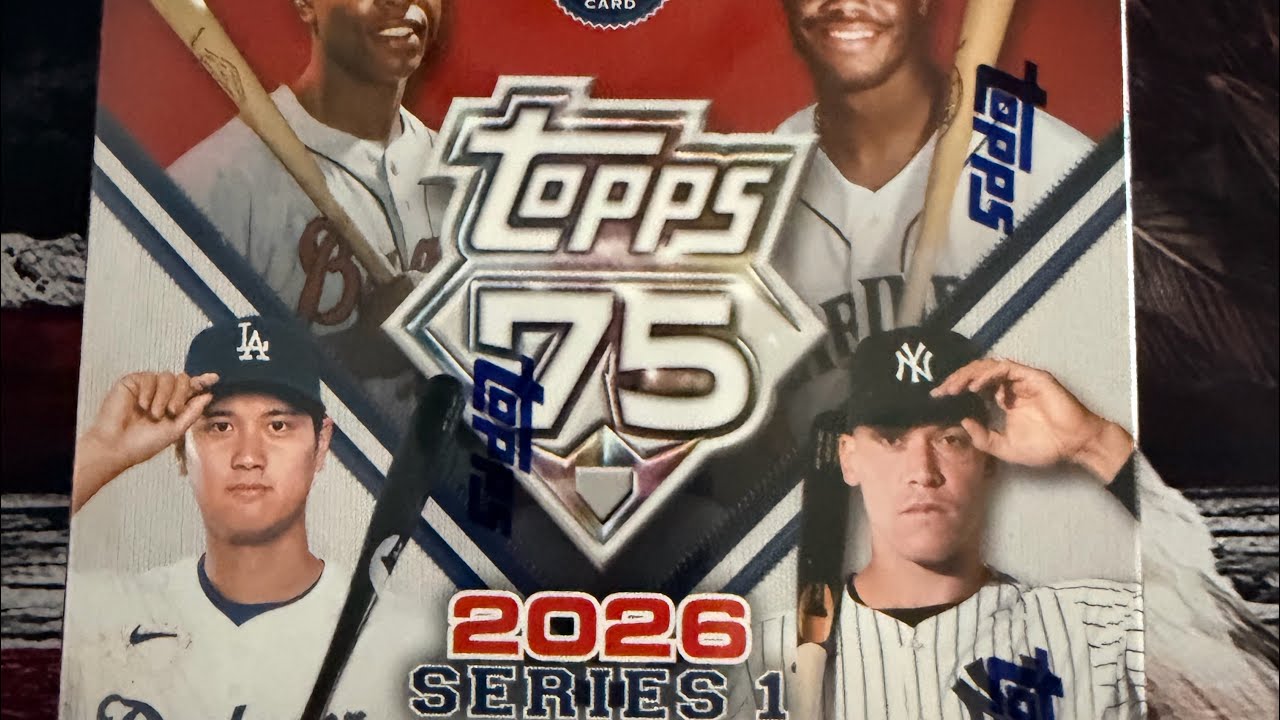 2026 Topps Series 1 Retail box 🔥🔥🔥🔥?