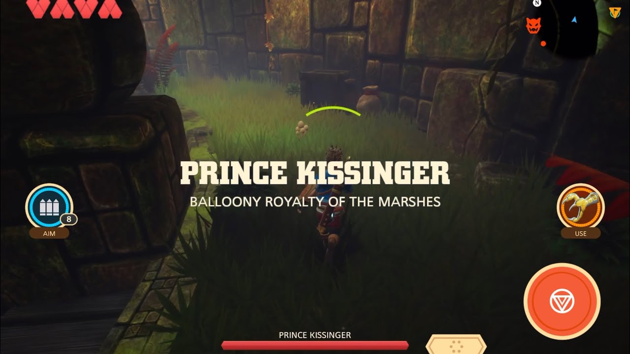 UNABLE TO DEFEAT PRINCE KISSINGER Oceanhorn 2