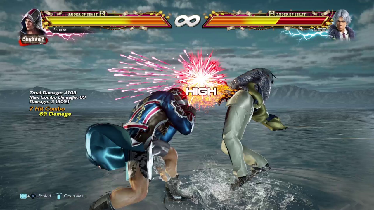 Tekken 7 [PS4] - Steve Rage Art Combo