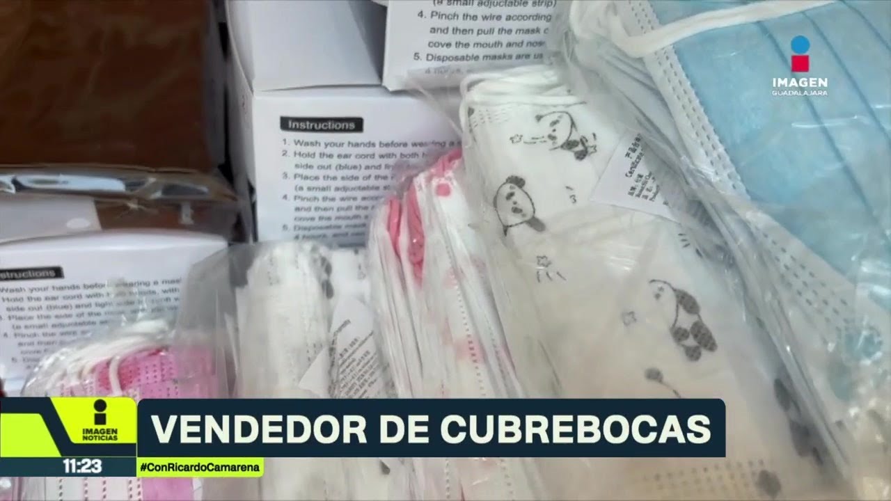 ¡Uso obligatorio de cubrebocas! Escasez y sobreprecios | Noticias GDL con Ricardo Camarena