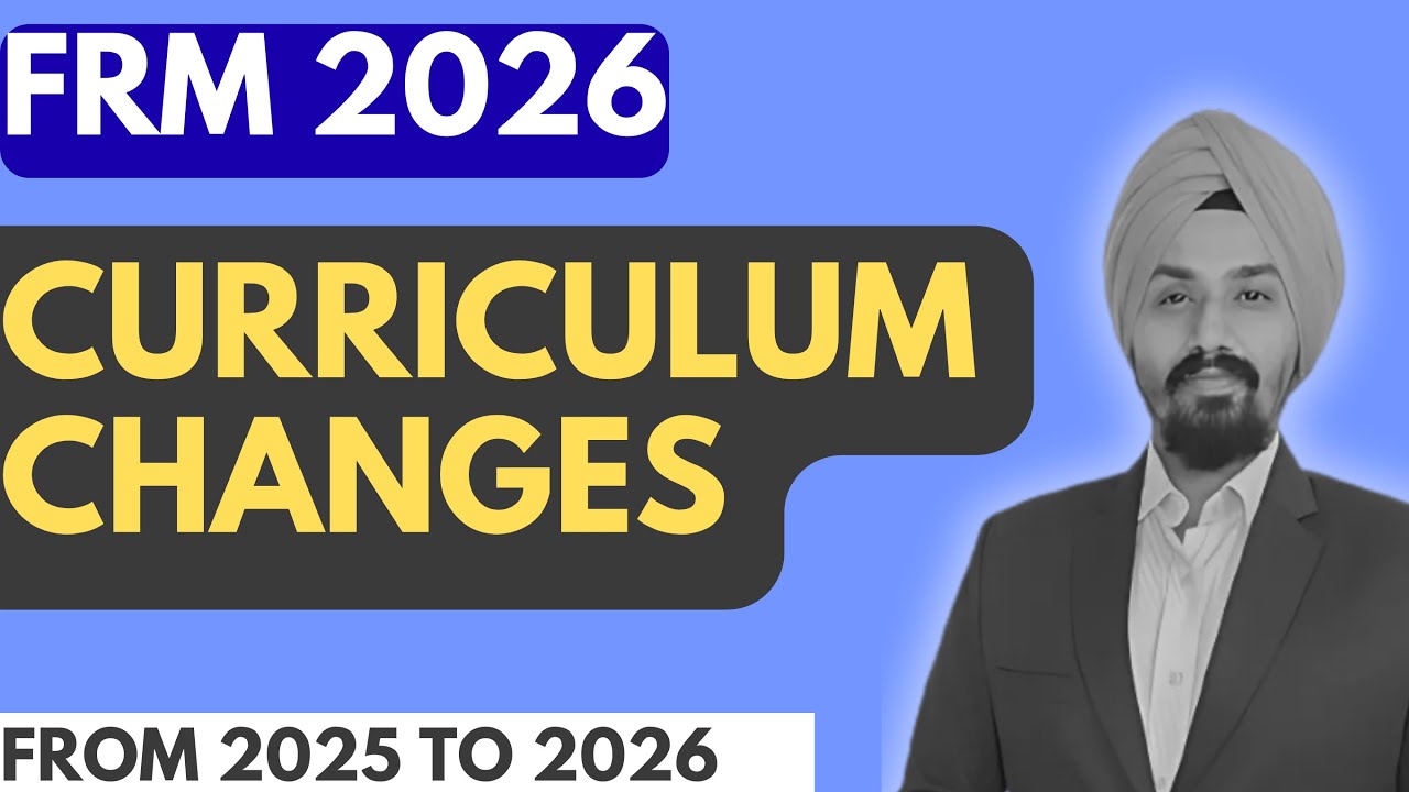 Объяснение изменений в учебной программе FRM 2026 | Что нового по сравнению с FRM 2025? (Полный а...