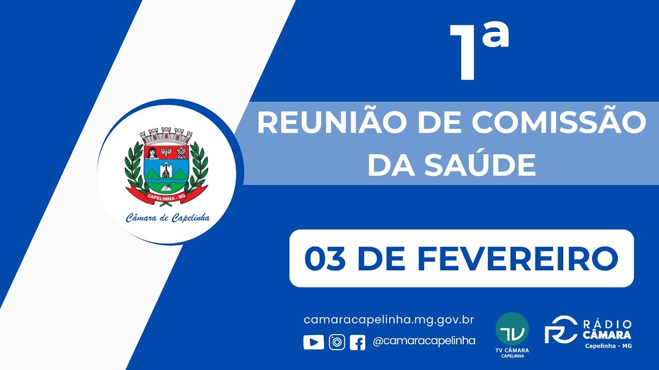 1ª REUNIÃO DA COMISSÃO DE SAÚDE DE 3 DE FEVEREIRO DE 2026