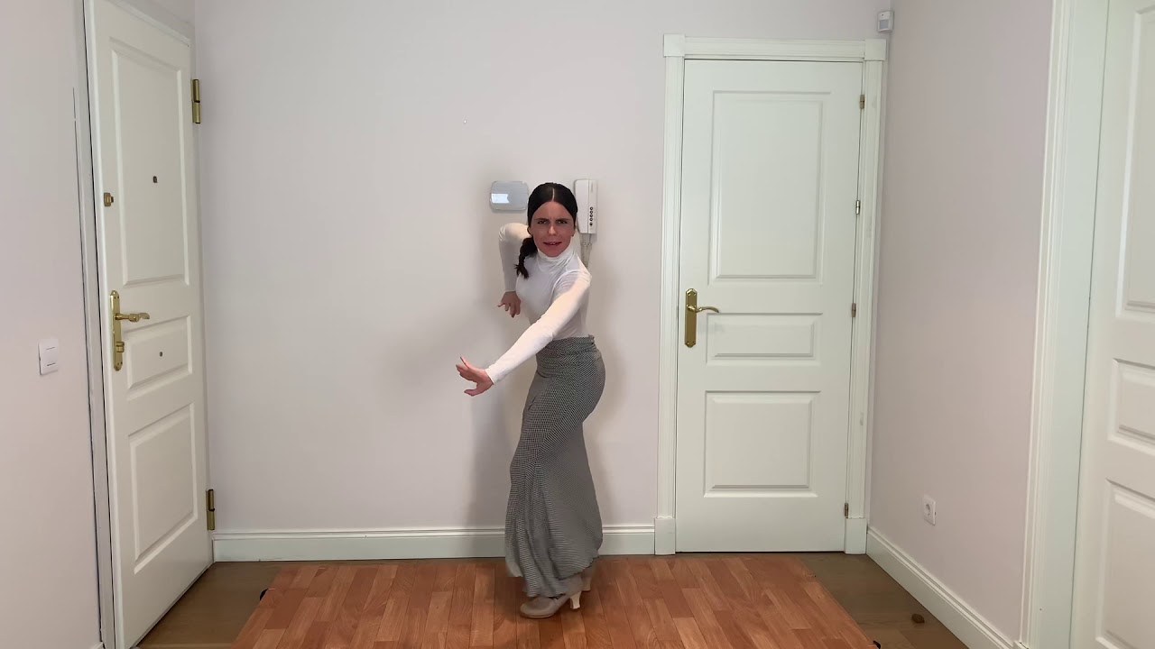 Marcaje a compás de Alegrías . Participa en mi reto yo bailo en casa