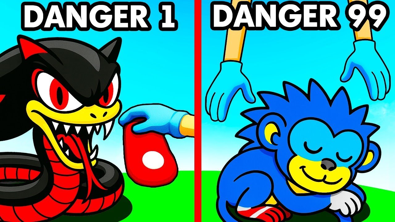Alimentando A Los Peligrosos ANIMALES DE SONIC