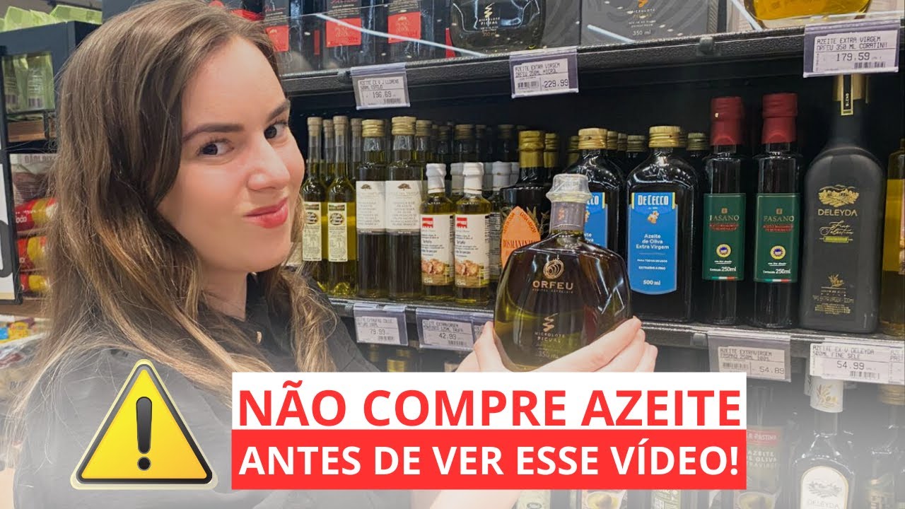 Nutri no mercado ensina como escolher a melhor opção de azeite de oliva extra virgem
