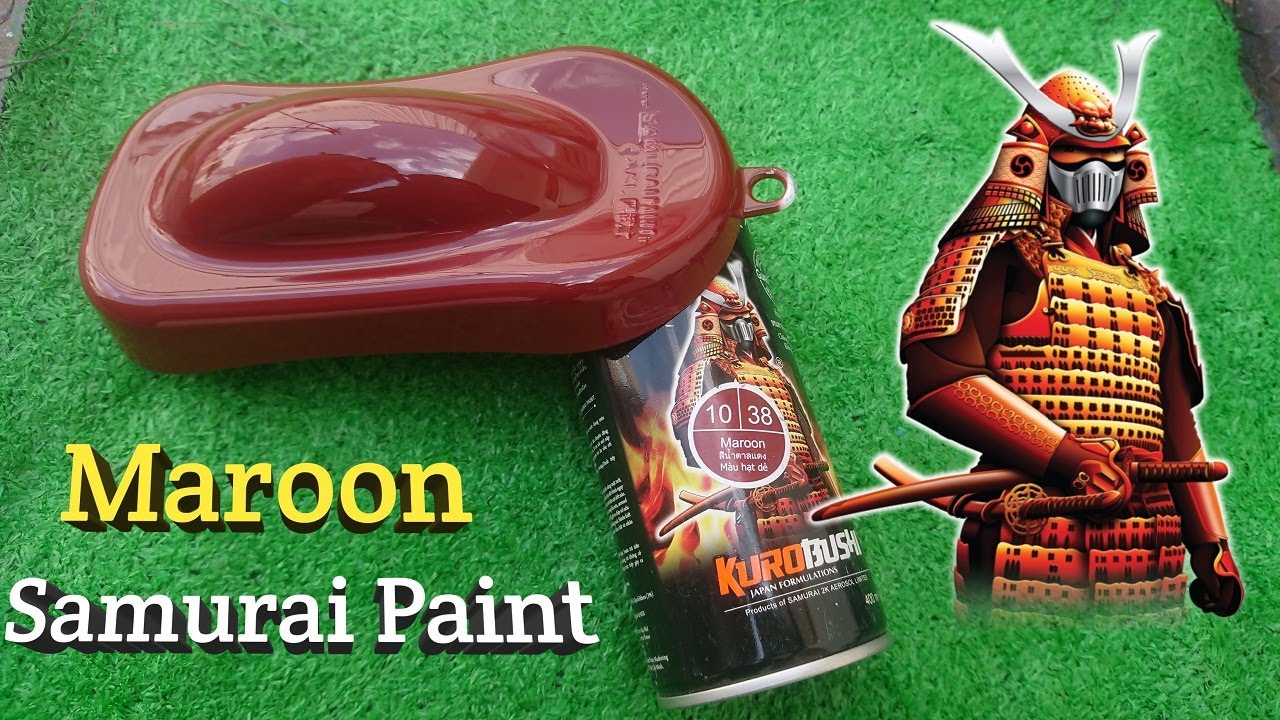 Maroon 10/38 of Samurai Paint