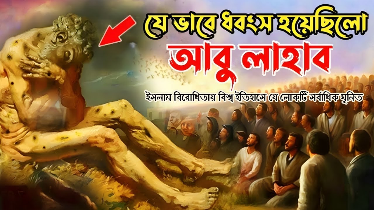 আবু লাহাবের শেষ পরিণতি | যে ভাবে ধবংস হয়েছিলো আবু লাহাব | আবু লাহাব ও তার স্ত্রীর চরম পরিণাম