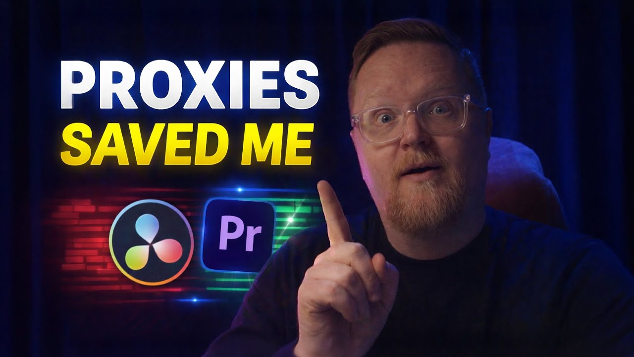 Proxy Files - Fixing Laggy Playback in Resolve & Premiere