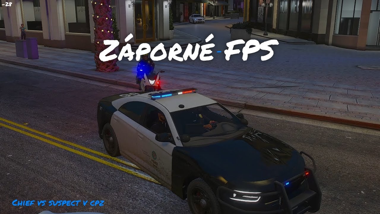 ⛓️‍💥Chief řeší CPZ👮 | FPS mínus | FiveM PD Roleplay