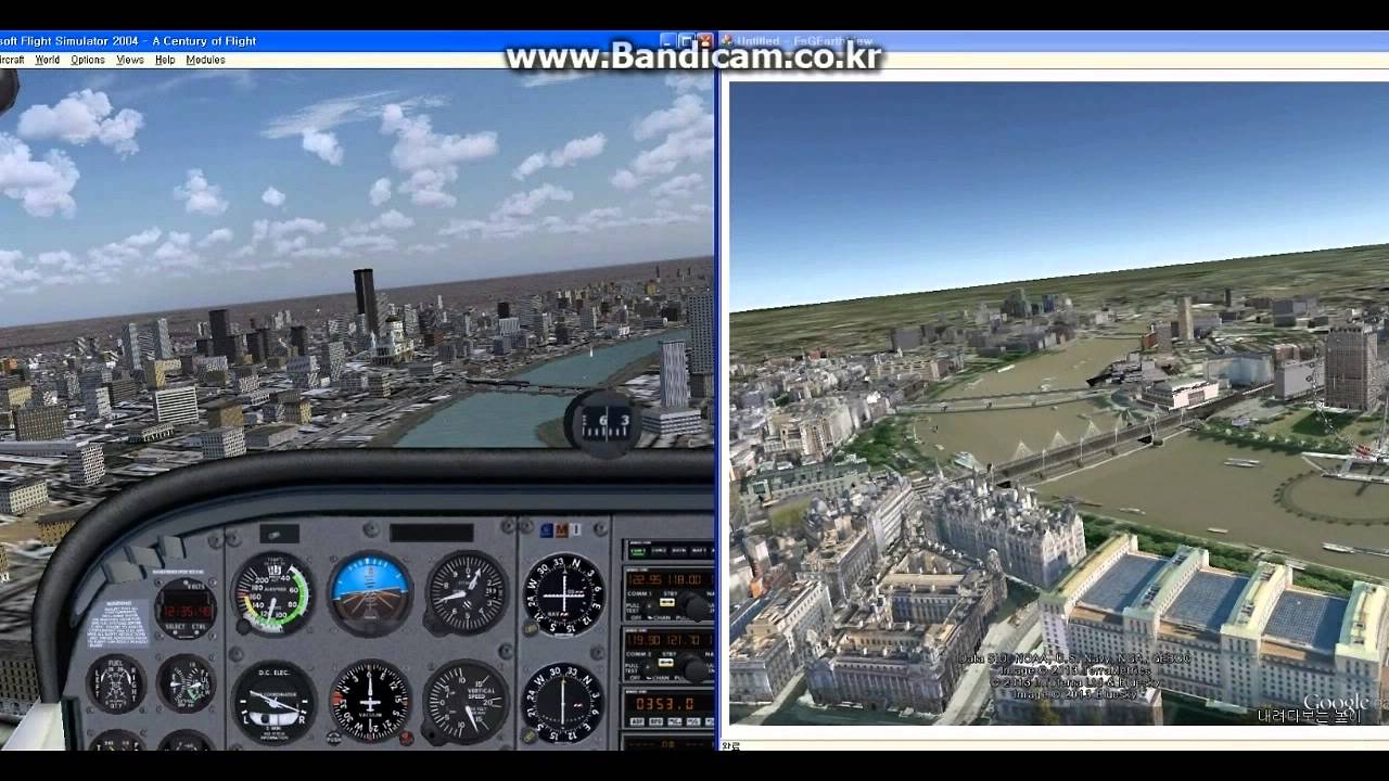 FsGoogleEarthView Preview #2 - London City Tour