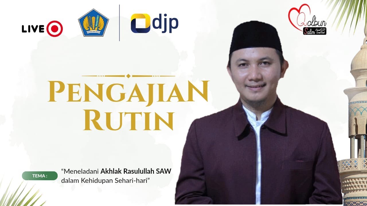 Live Stream QolbunSalim Kanwil060 Bersama Ustadz Bitoh Purnomo, Lc., M.A.