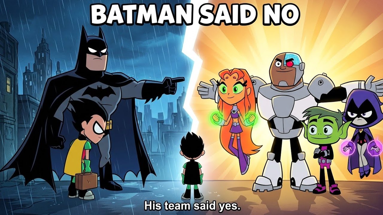 Teen Titans Go Fanmade: Batman Threw Robin Out… But His Team Never Left 💔 | Fanmade