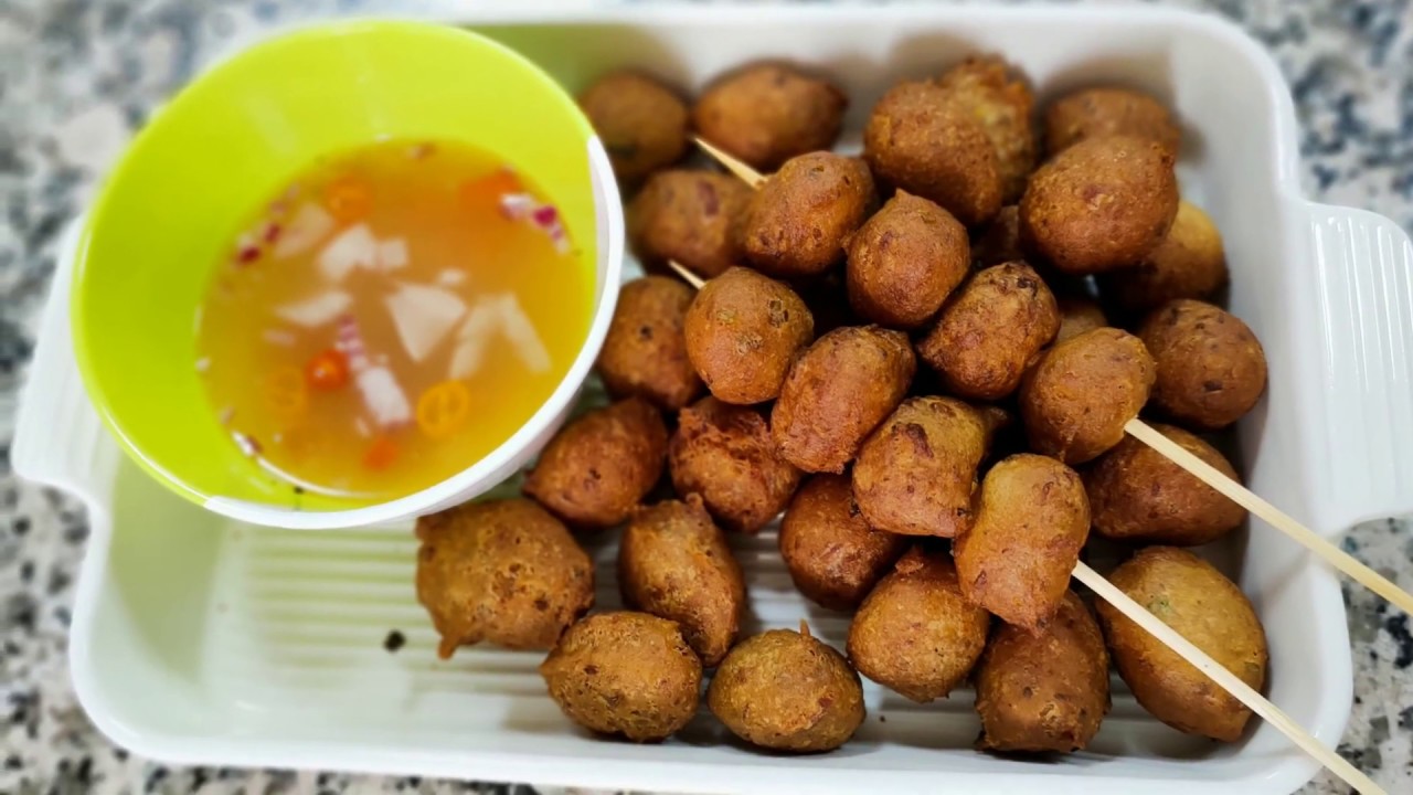 Homemade Fish Balls Using Canned Tuna