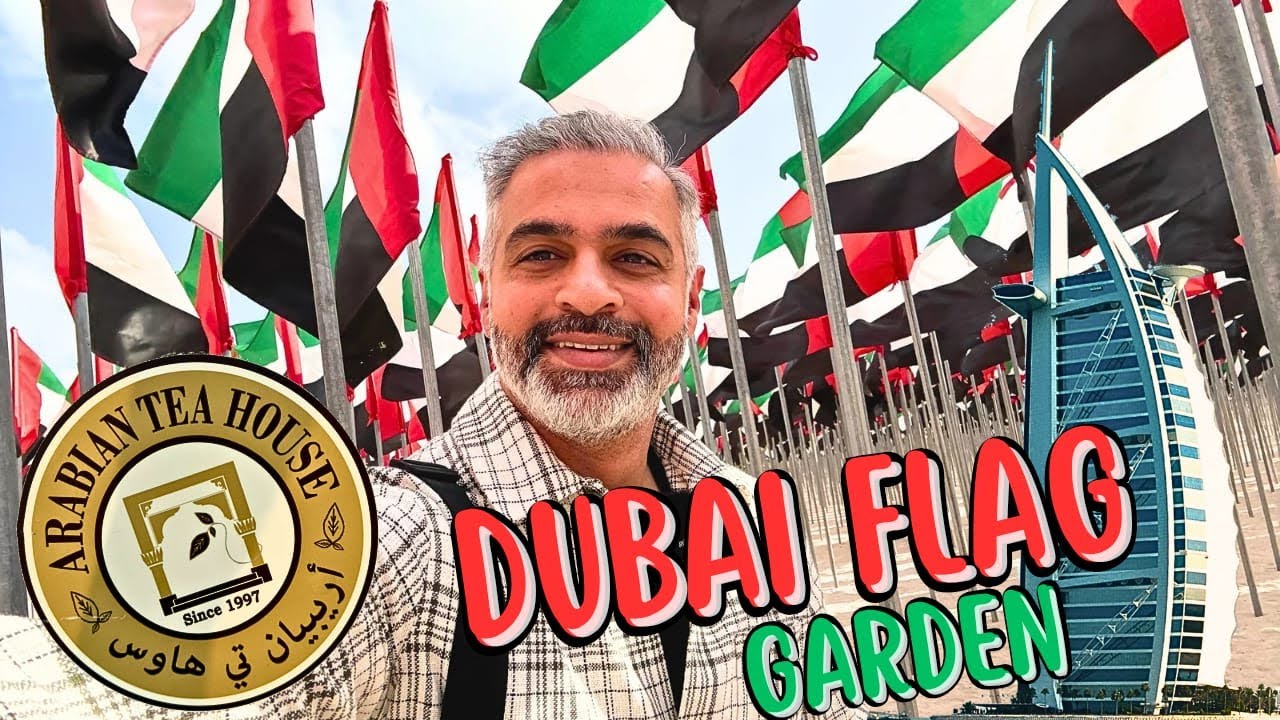 The UAE Flag Garden