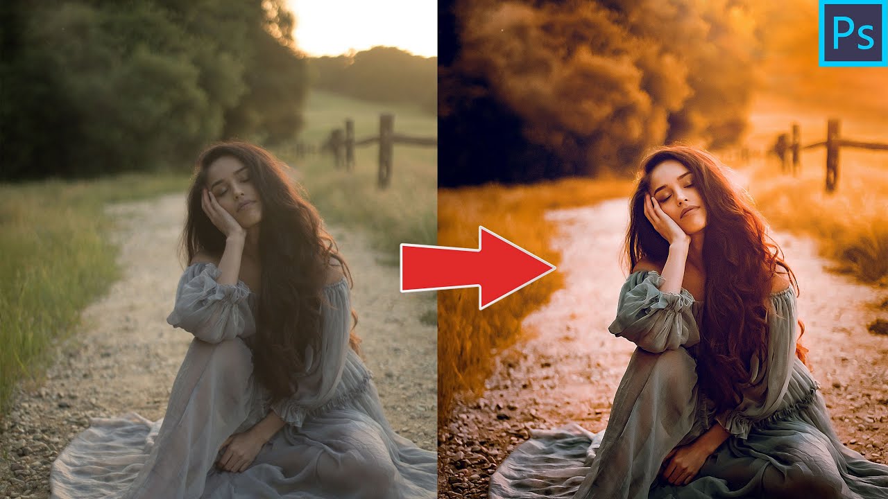 原来欧美人像油画色调是这么PS调出来的