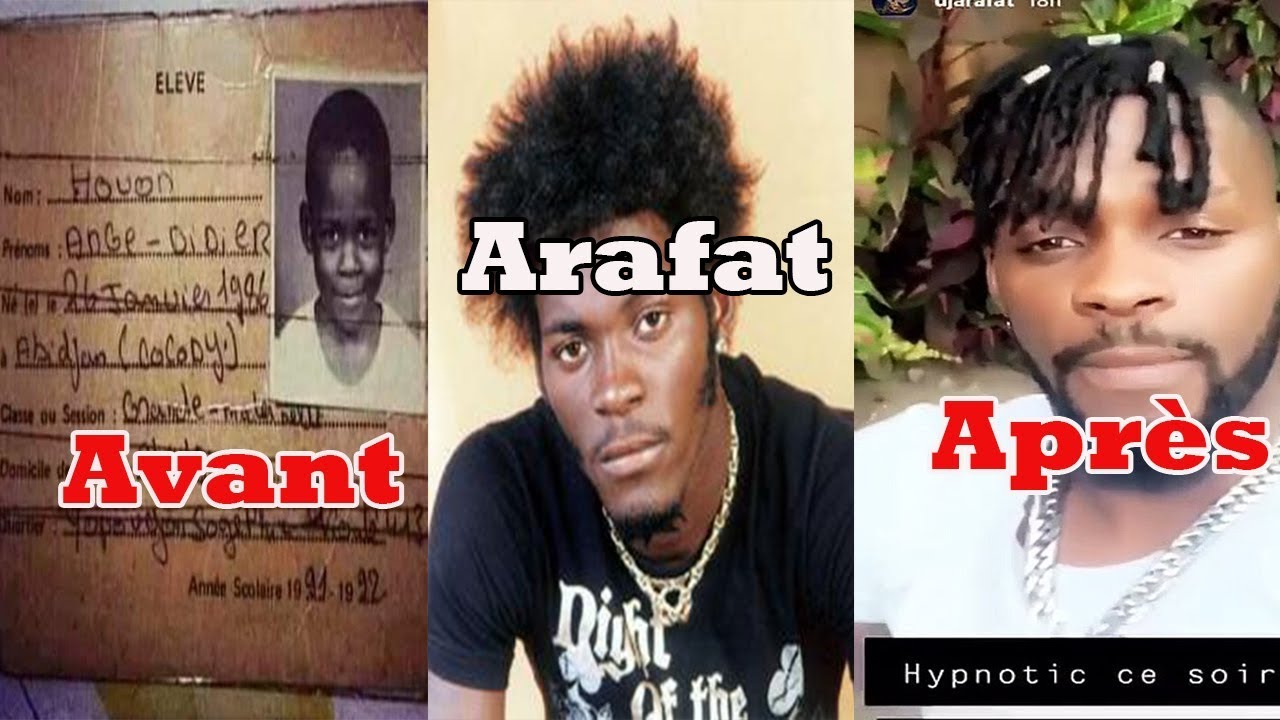 NOSTALGIE EN PHOTOS : EVOLUTION DE DJ ARAFAT EN IMAGE (par james 2.0)