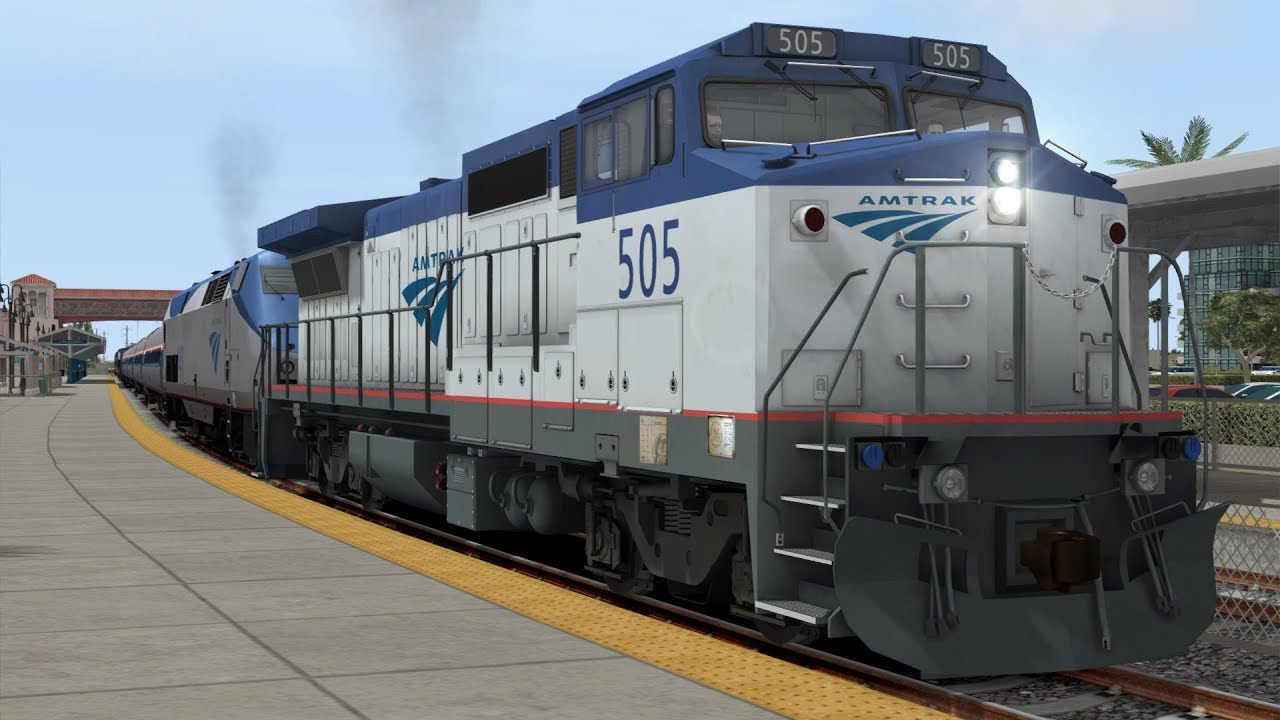 Train Simulator 2019: Miami - West Palm Beach - Amtrak Dash 8-32BWH - Southbound to Miami - Part 1