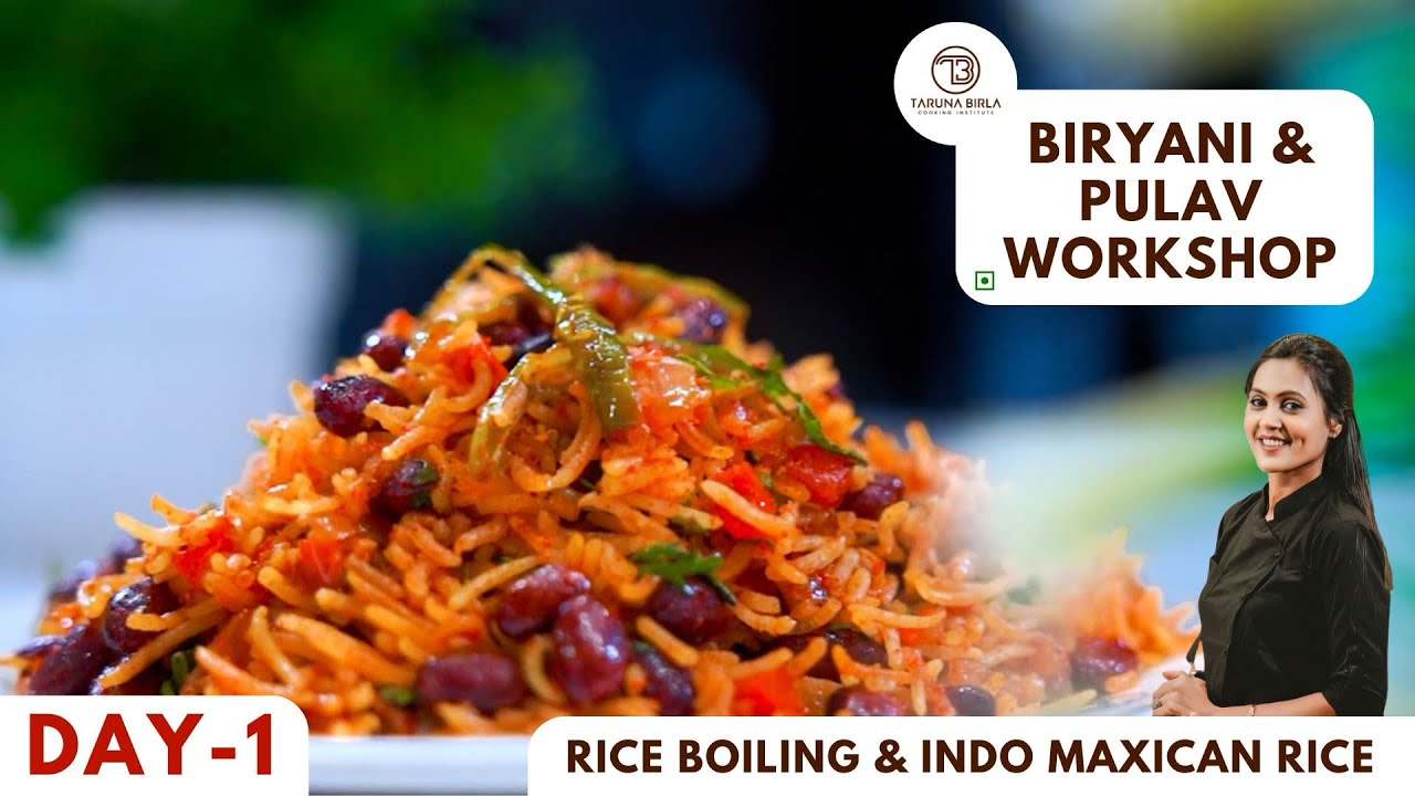 Biryani & Pulav Workshop Day 1 | Chef Taruna Birla